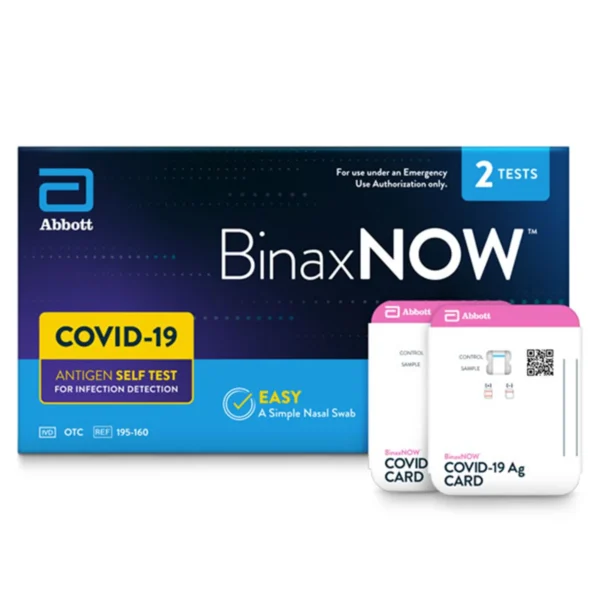 BinaxNOW COVID‐19 Antigen Self Test